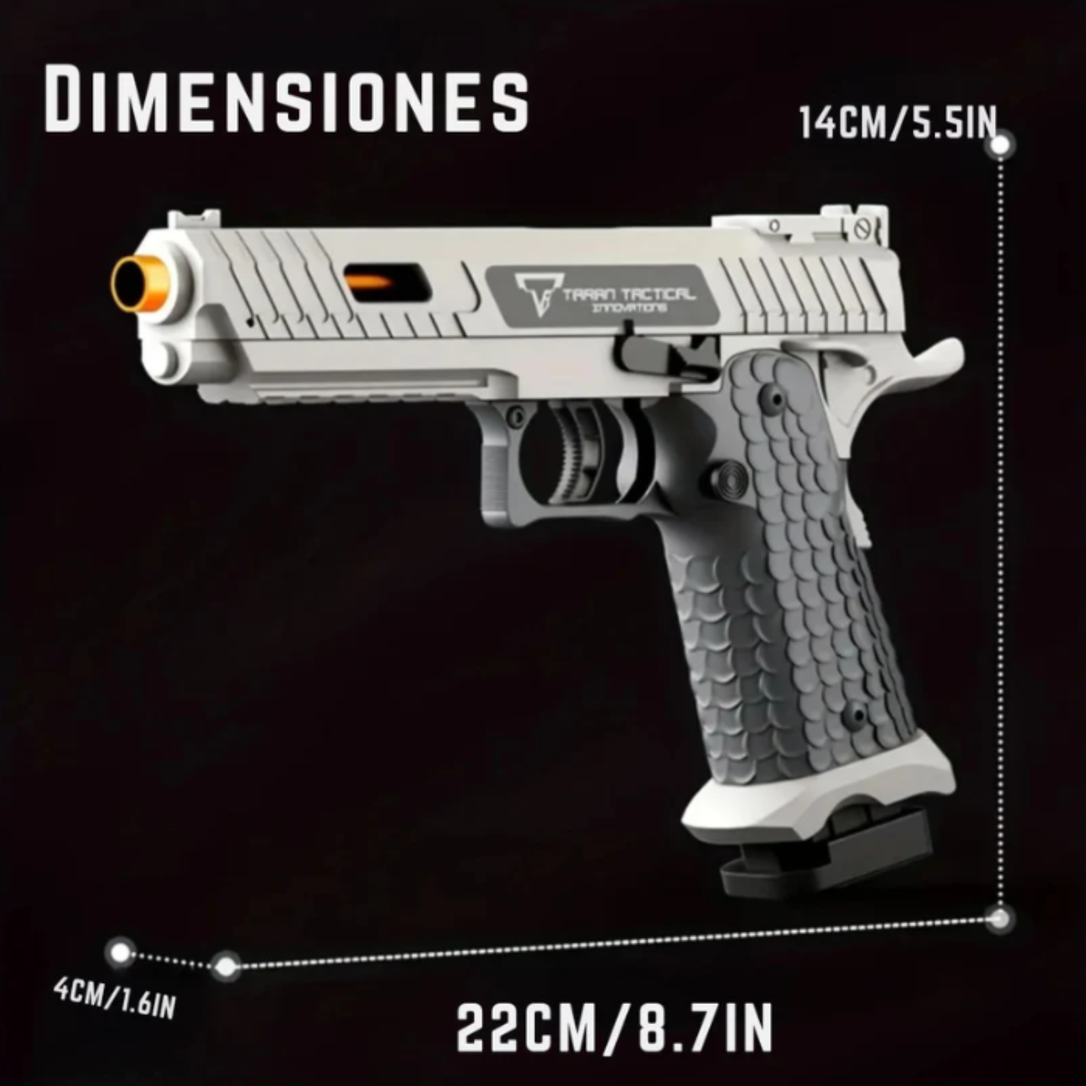 Blasty Pistola Táctica Automática